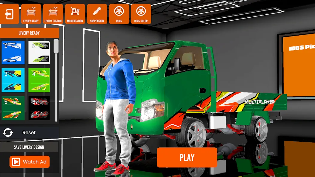 IDBS Pickup Simulator