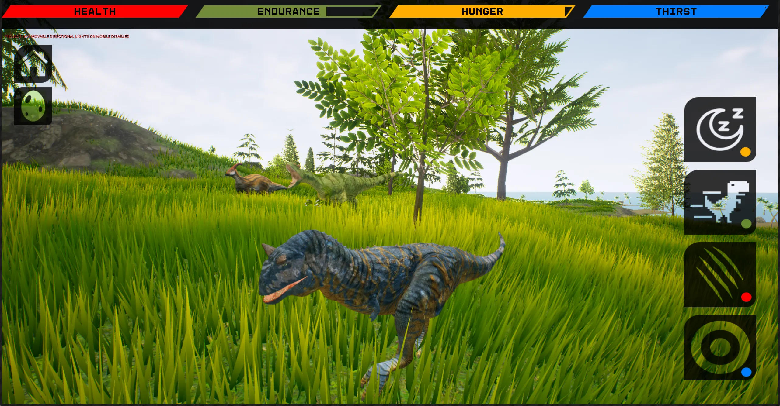 Carnotaurus Simulator Dinosaur