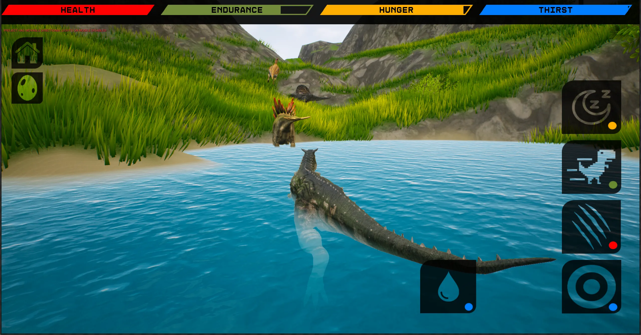 Carnotaurus Simulator Dinosaur