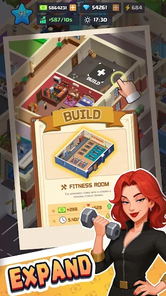 Idle Apartment Tycoon Mod