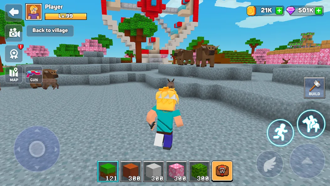 Town Building Life Simulator