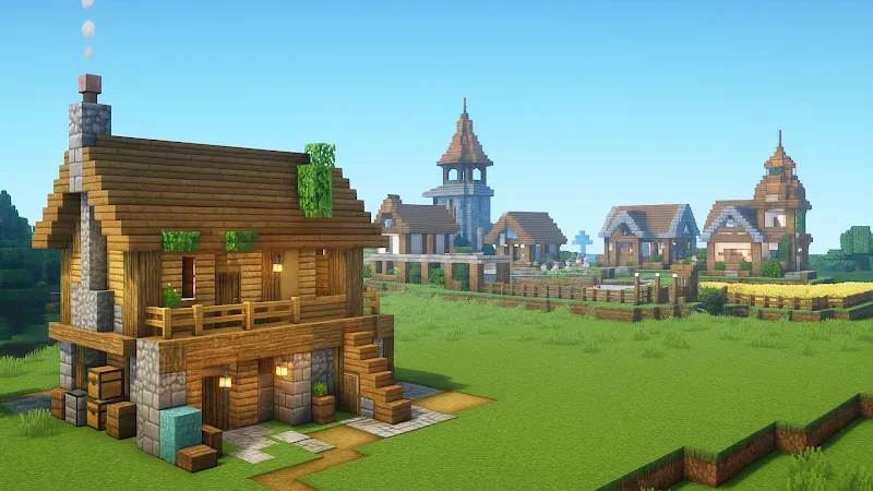 Craft Block Building City