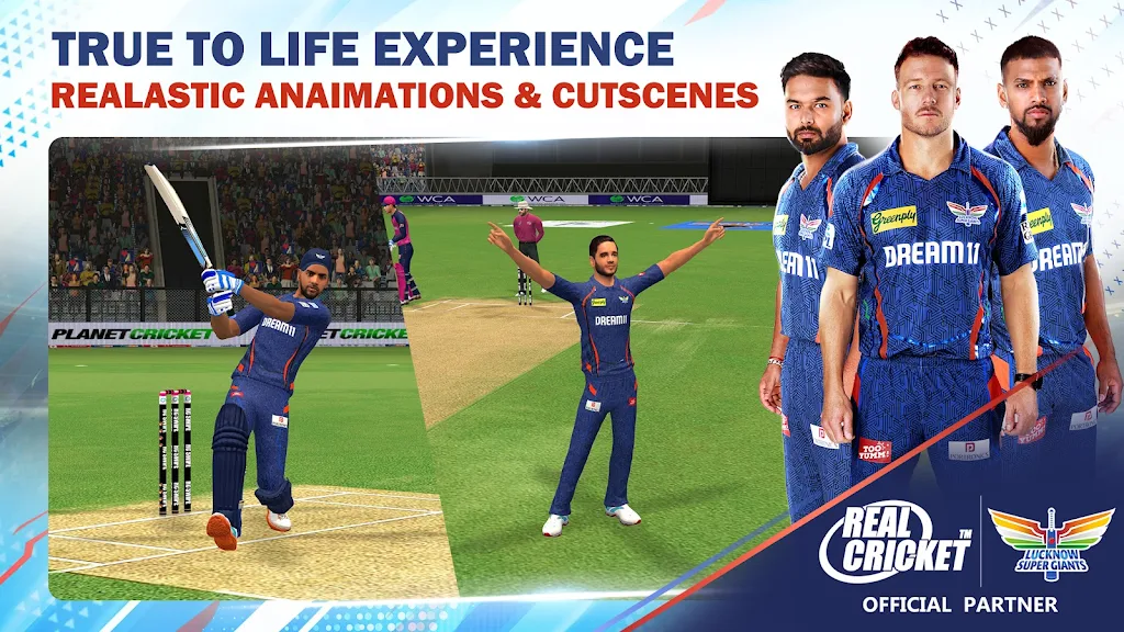 Real Cricket Swipe