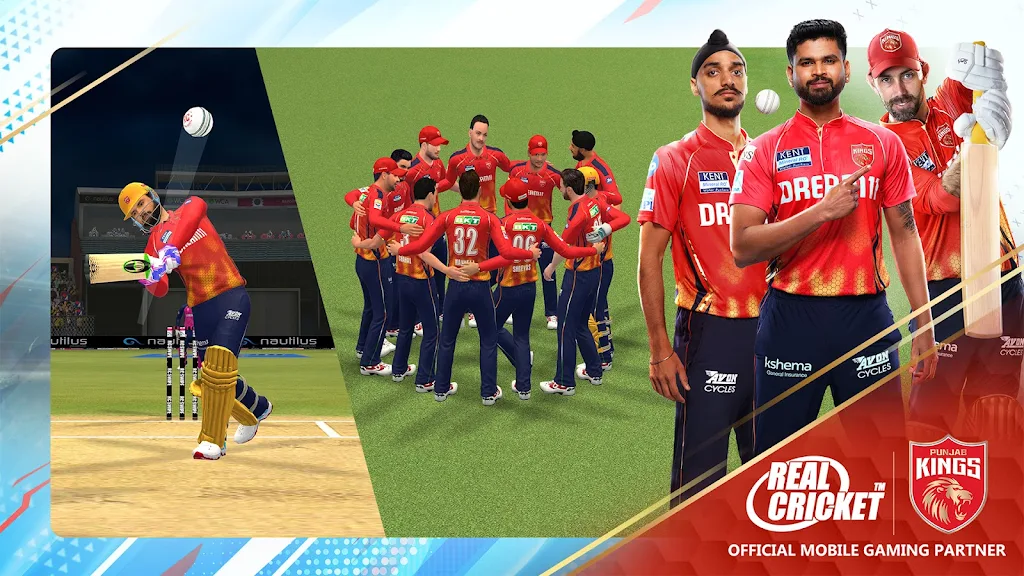 Real Cricket Swipe