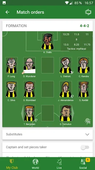 Hattrick Football Manager Game