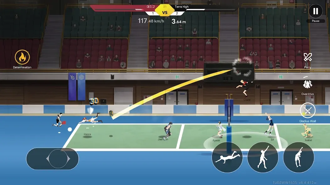 The Spike Cross - Volleyball