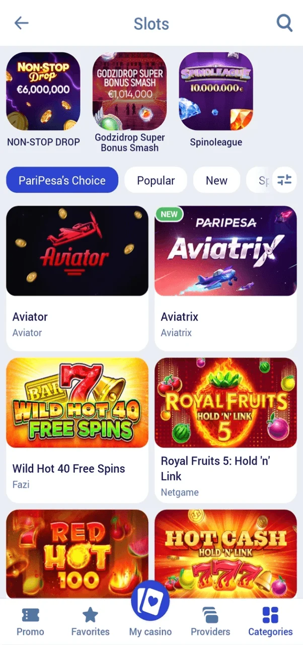 paripesa