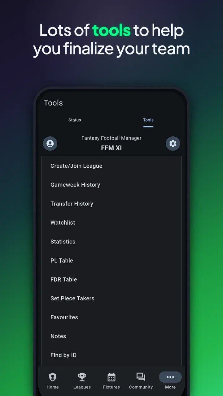 Fantasy Football Manager