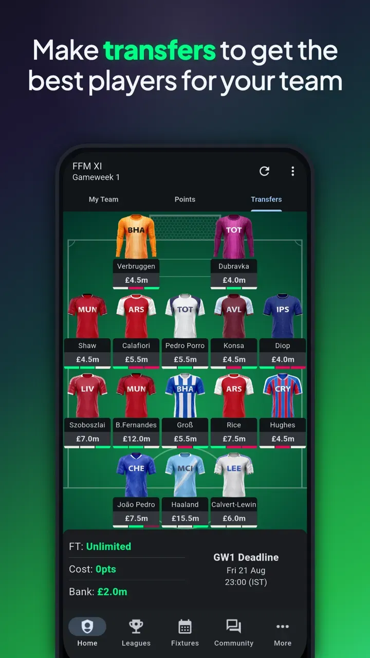 Fantasy Football Manager