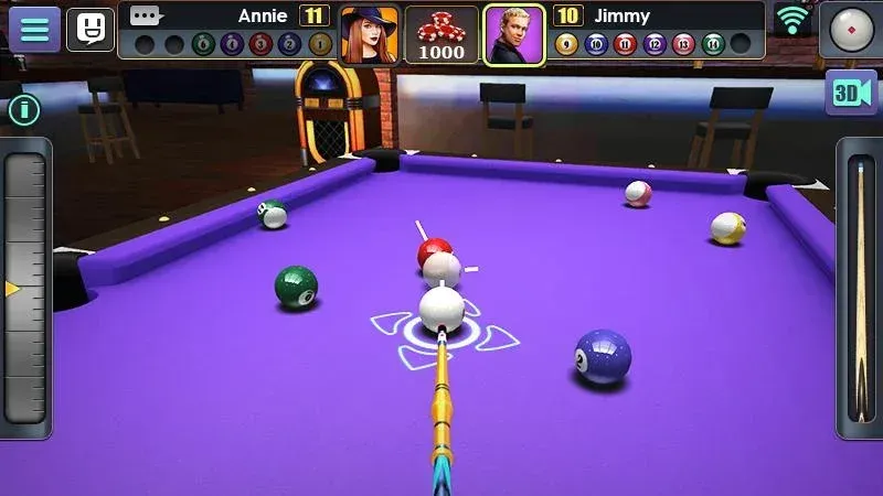 3D Pool Ball Mod