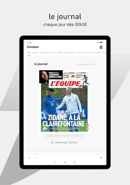 L’ÉQUIPE - actu, score, match