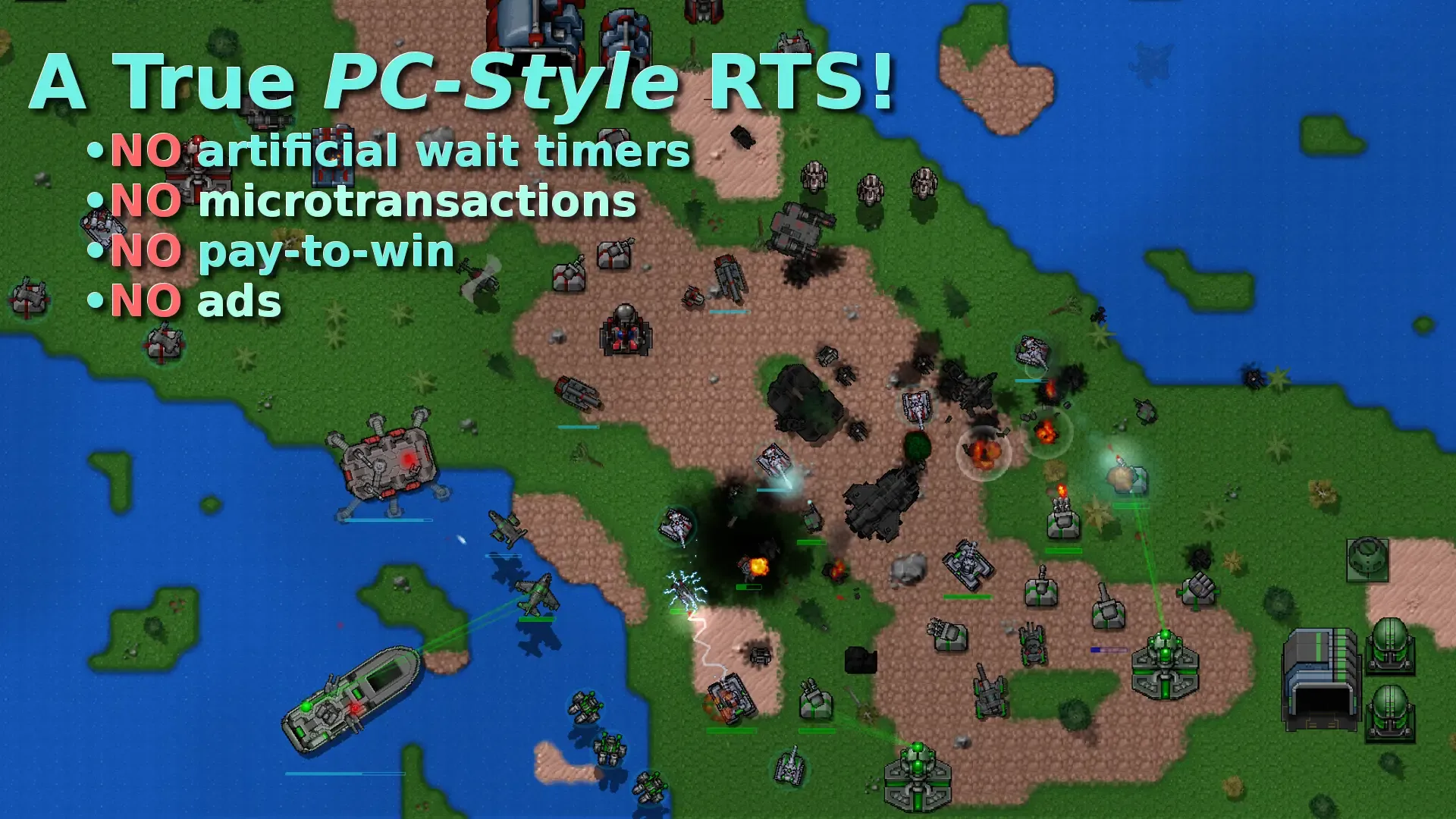 Rusted Warfare – RTS Strategy APK