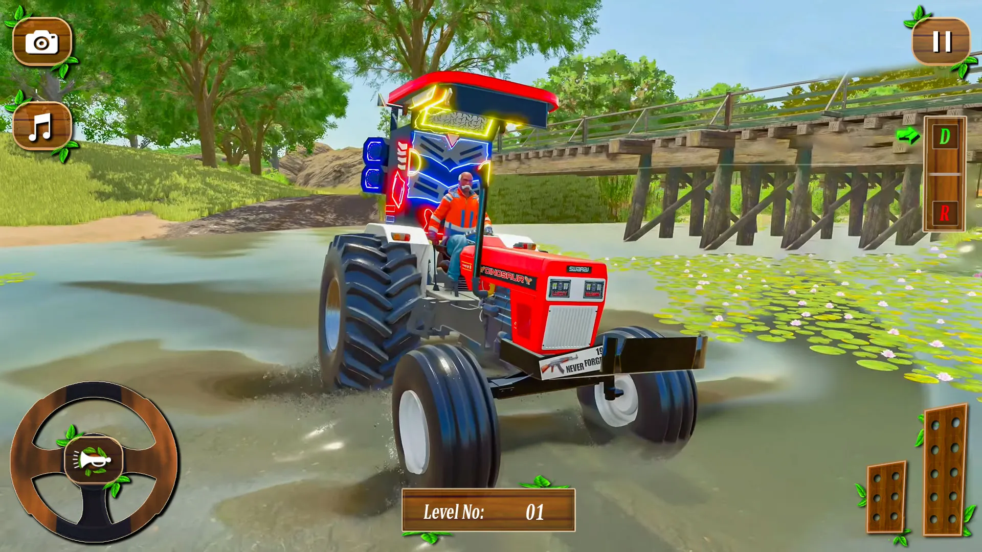 Indian Tractor Sim Tochan Game