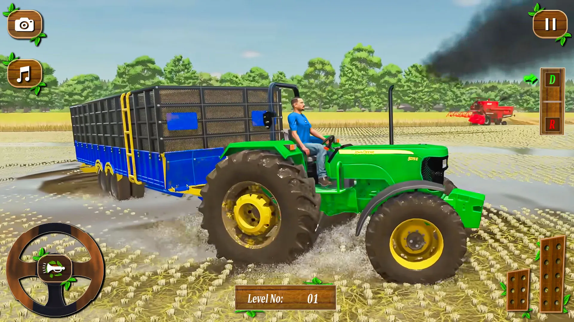 Indian Tractor Sim Tochan Game