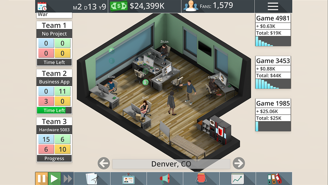 Game Studio Tycoon 3