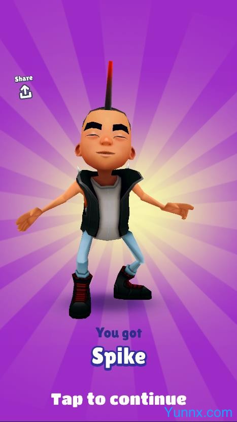 Subway Surfers menu