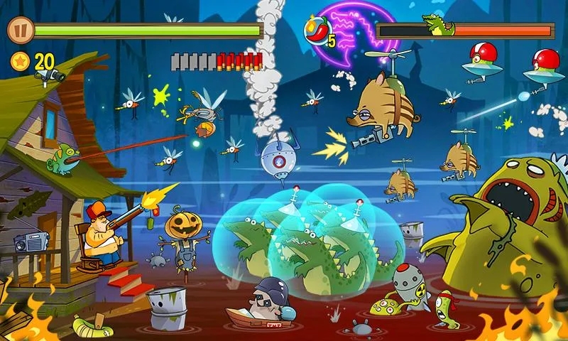 Swamp Attack Mod
