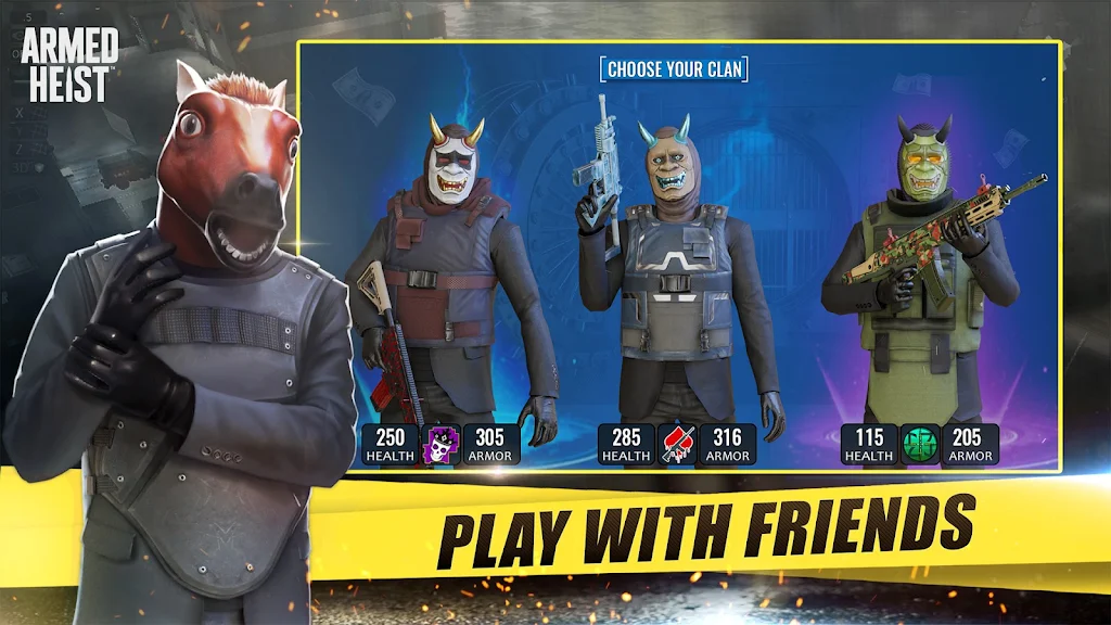 Armed Heist: Shooting gun game