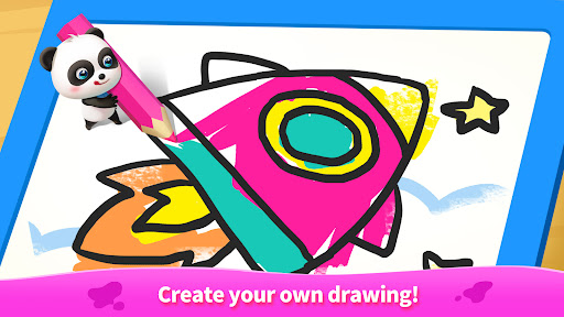 Little Panda's Drawing Board