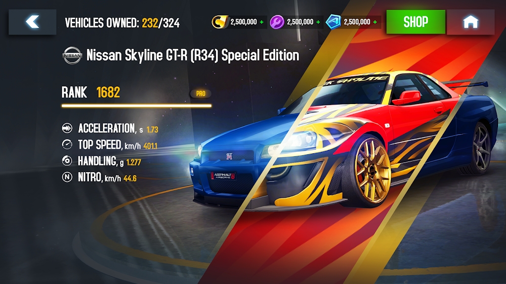 Asphalt 8 Mod