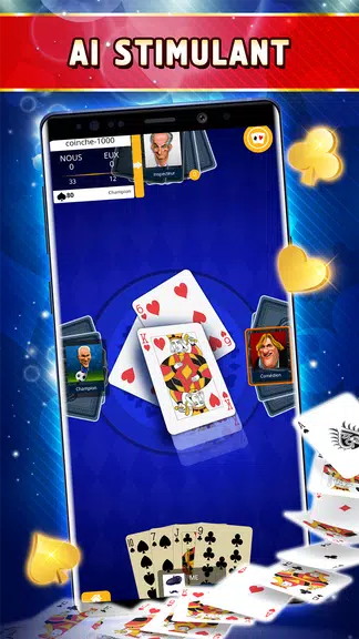 Coinche Offline -Single Player