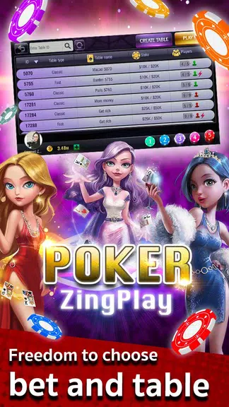 Poker ZingPlay Texas Hold'em
