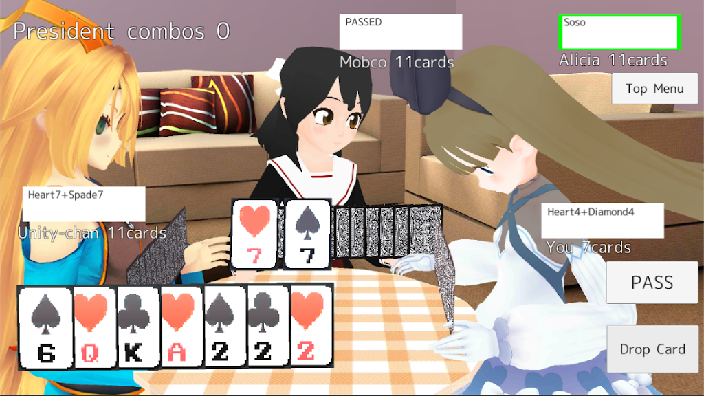 President Card Game