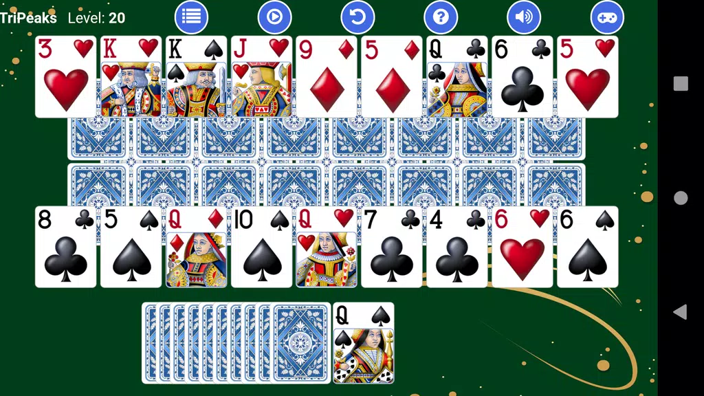 TriPeaks Solitaire X