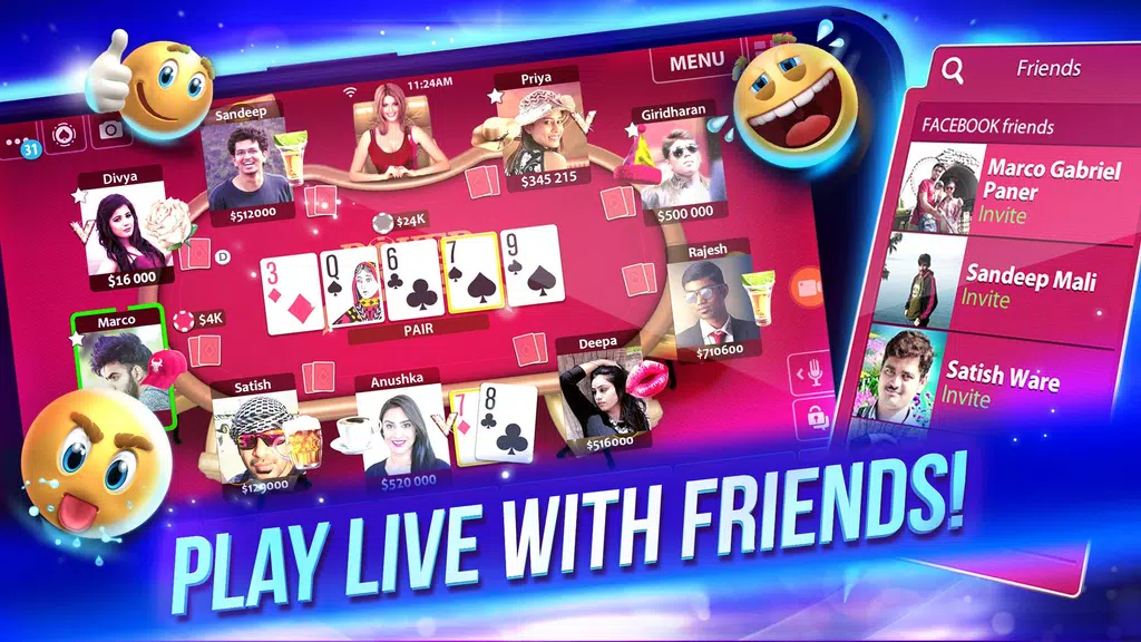 Poker Champions: Texas Holdem Poker Online Game