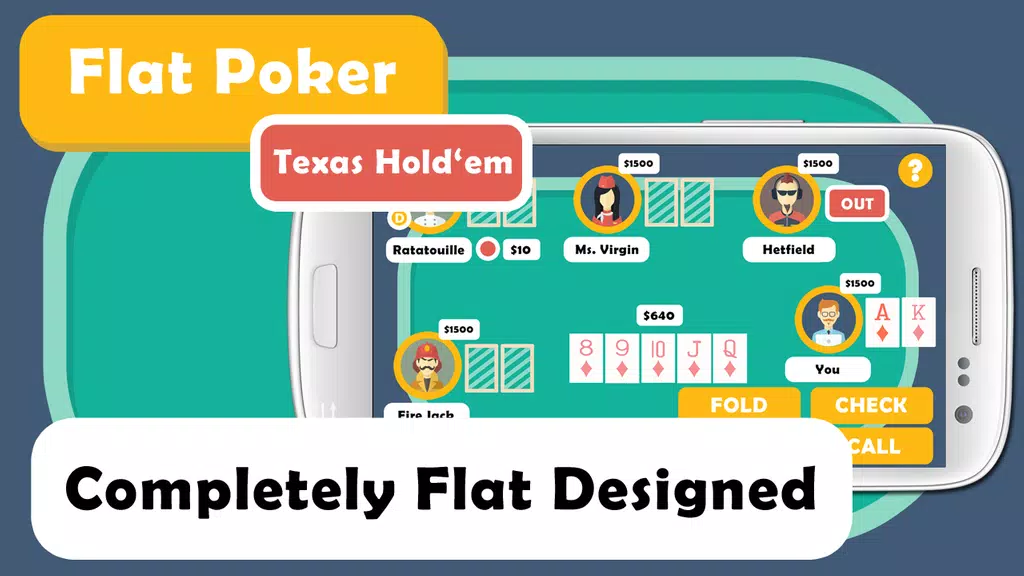 Flat Holdem Poker Offline