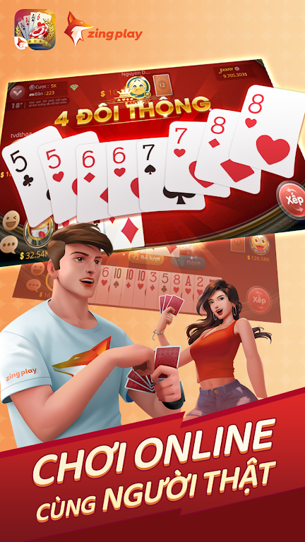 ZingPlay - Game bài - Tien Len - Mậu Binh