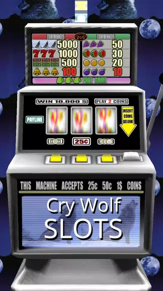 3D Cry Wolf Slots