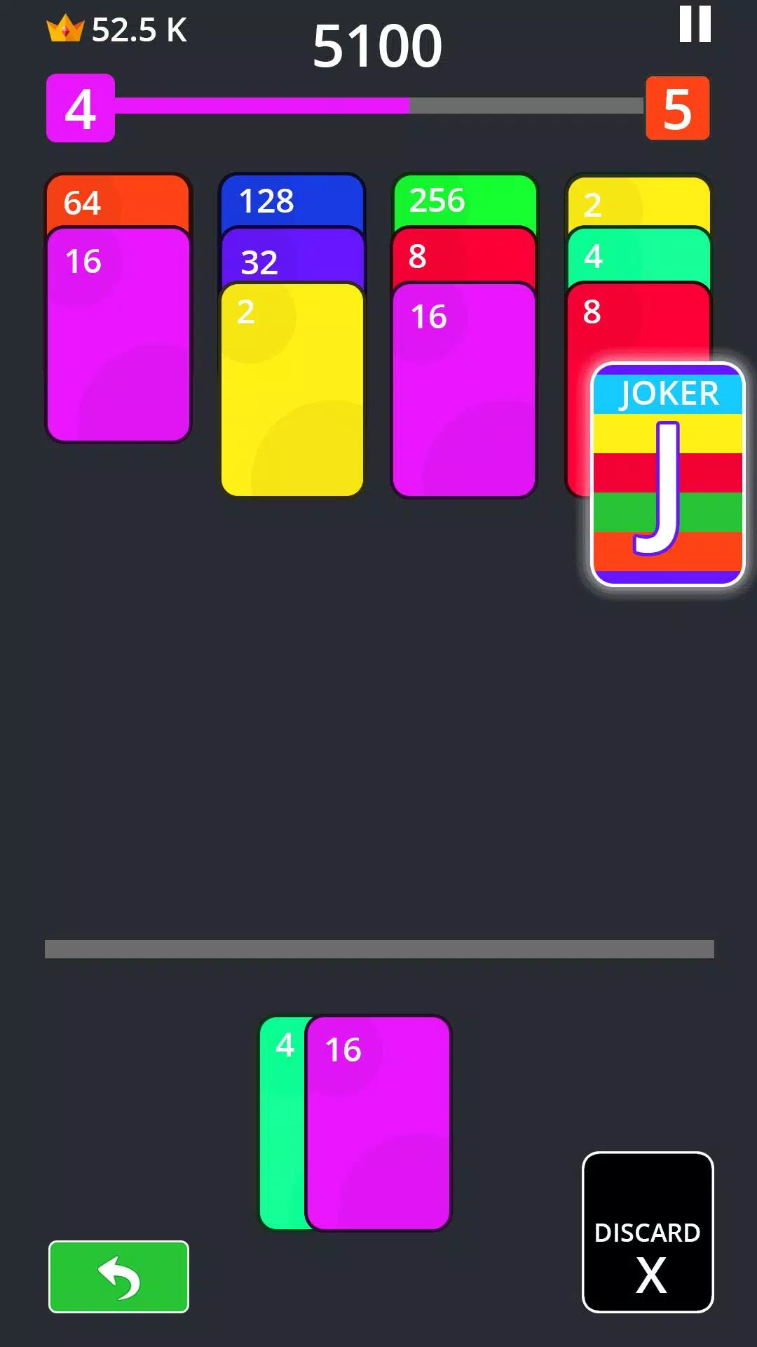 Twenty48 Solitaire - 2048 solitaire