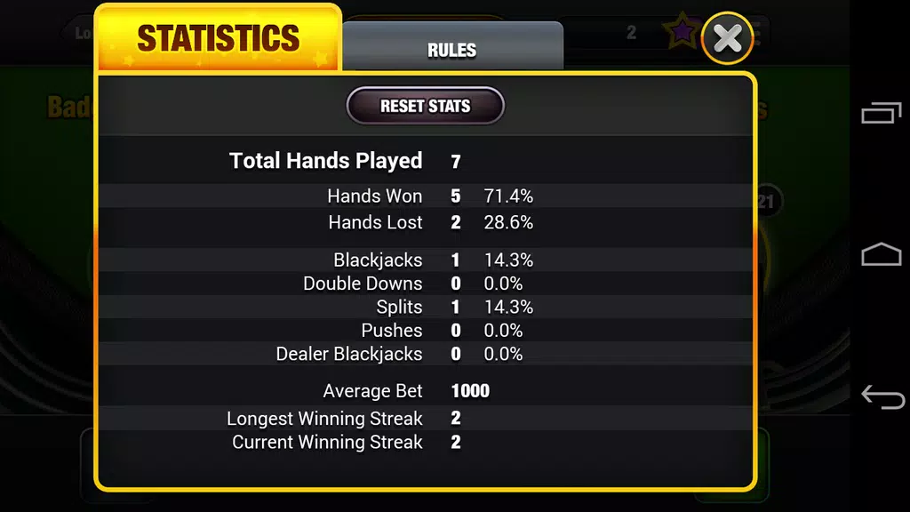 Free Blackjack Online Game