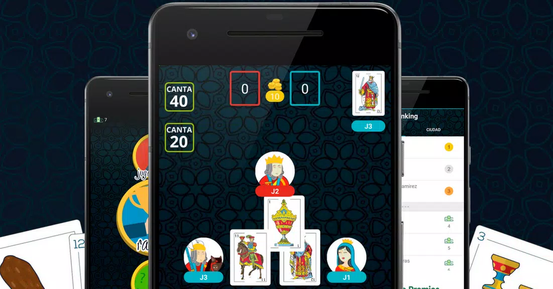 Cuatrola Spanish Solitaire - C