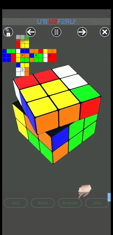 Magic Cube Solver-Cube Scanner