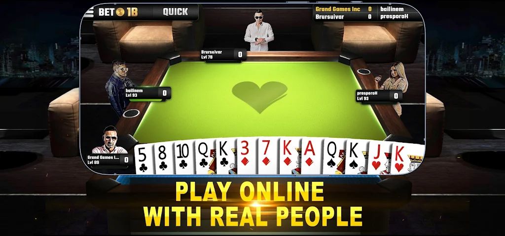Hearts Online: Card Games