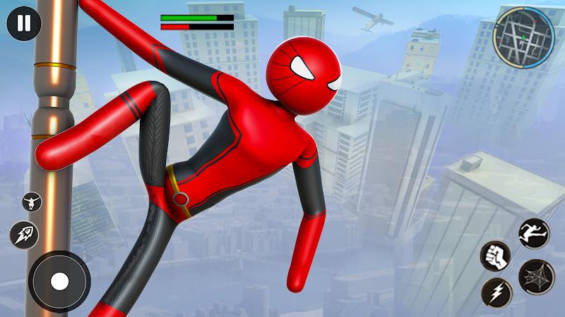 Spider Hero Man: Stickman Game