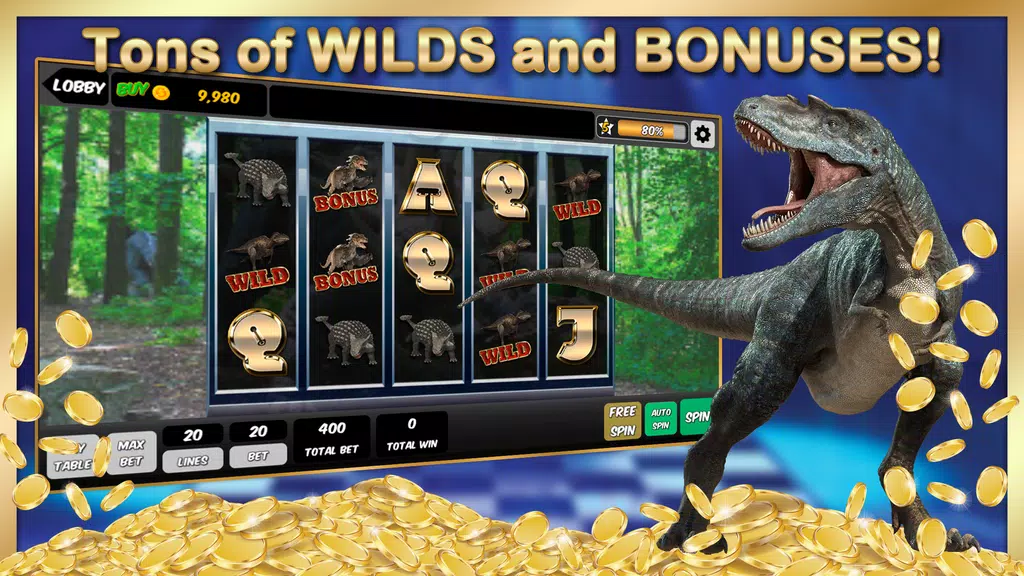 Wild Jurassic Slots World