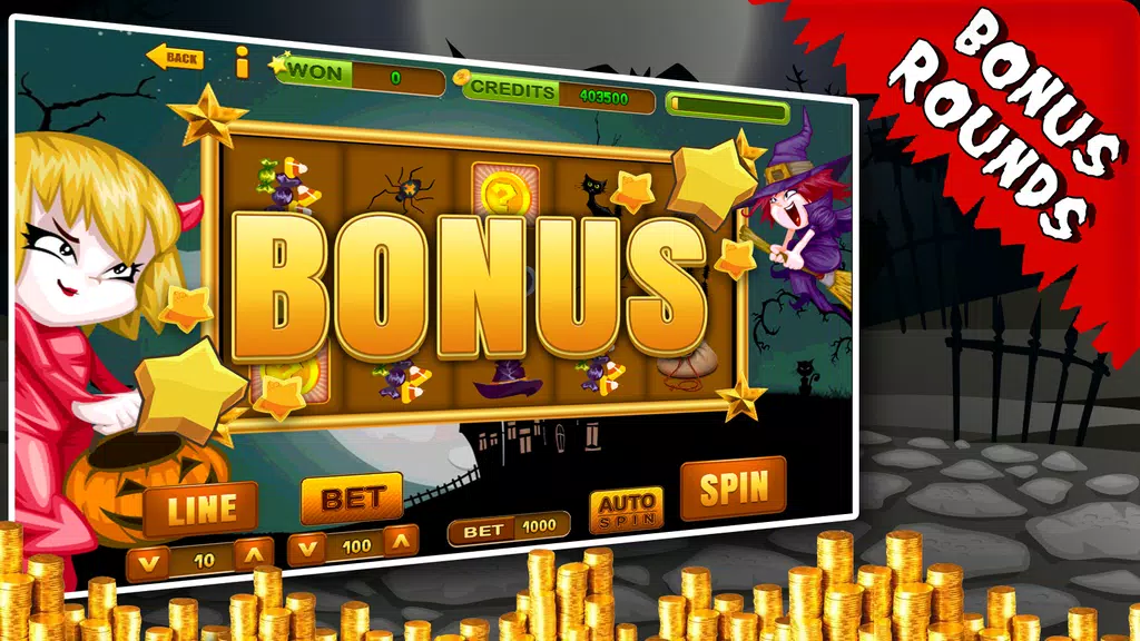 Spooky Halloween Slots Pokies