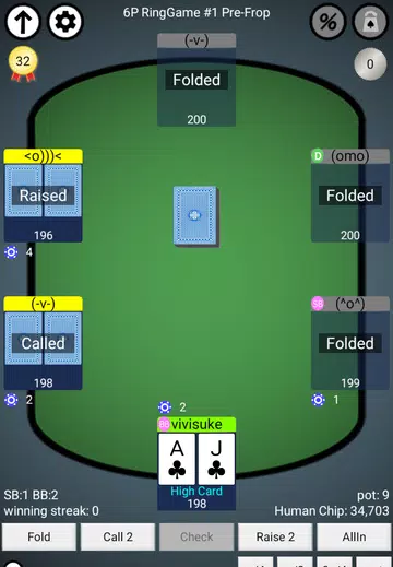 AI Texas Holdem Poker offline