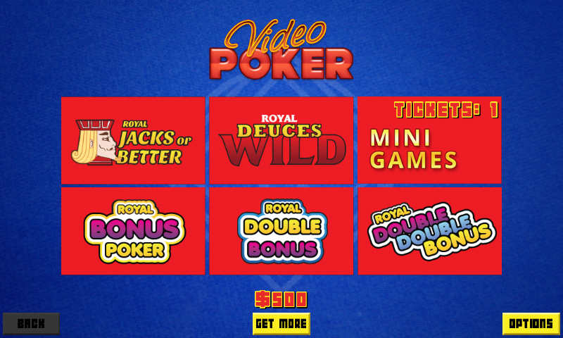 Video Poker - Royal Online