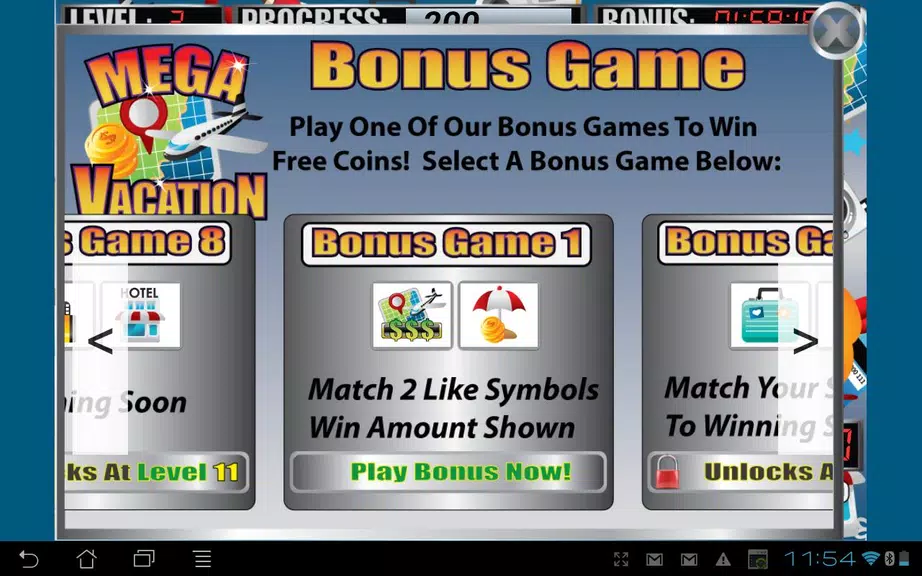 Mega Vacation Slot Machine