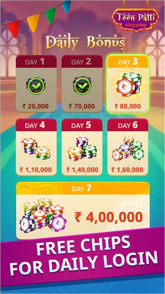 Teen Patti ZingPlay – Play with 1 hand