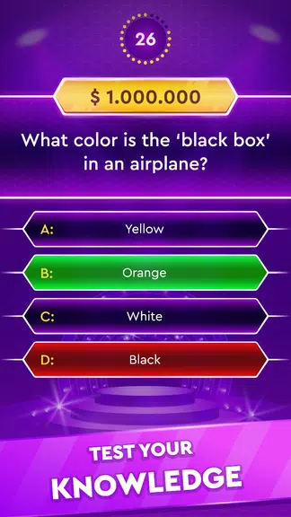 Trivia Game: Millionaire Quiz