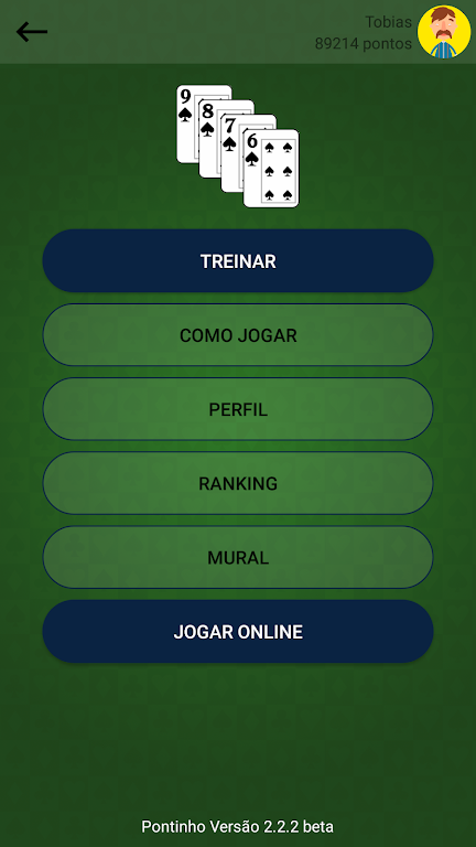 Pontinho - Jogo de Cartas Online