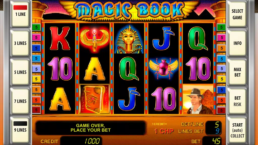 Casino Magic Book Slots Machines