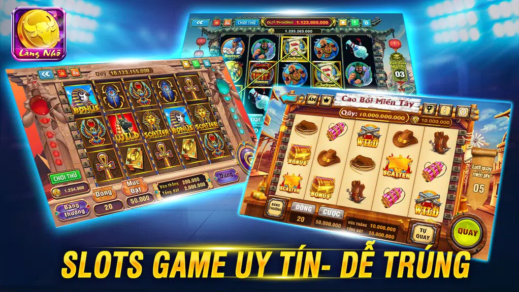 Game đánh bài dân gian LÀNG NHÔ