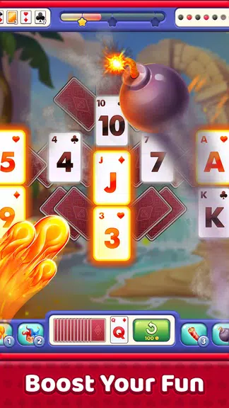 Solitaire Tripeaks HD:Solitair