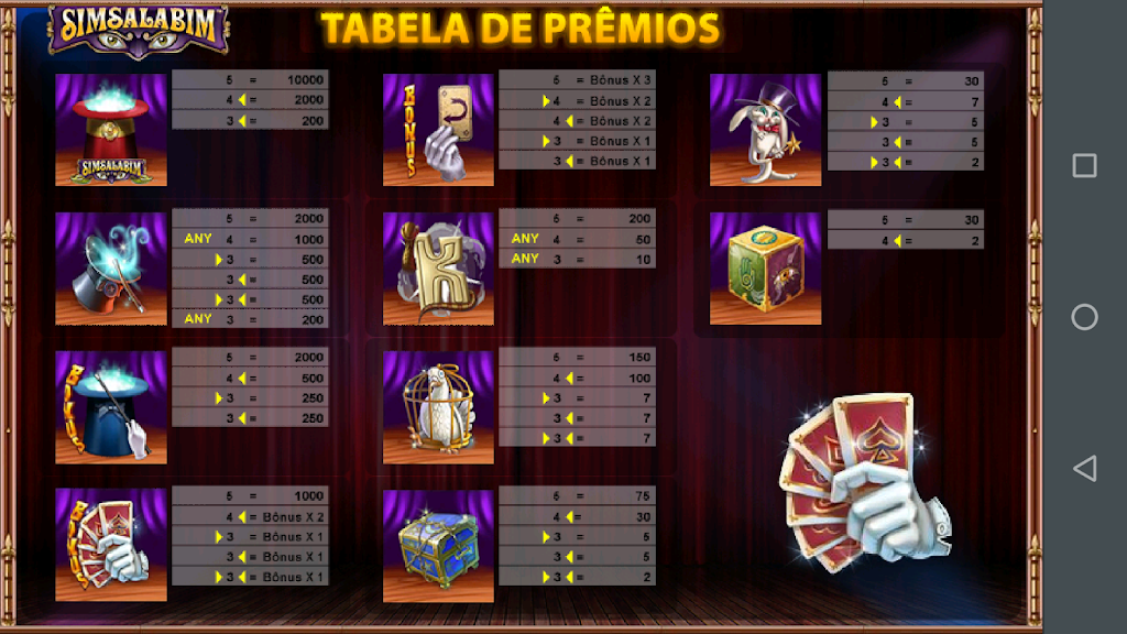 Simsalabim Caça Níquel Slot